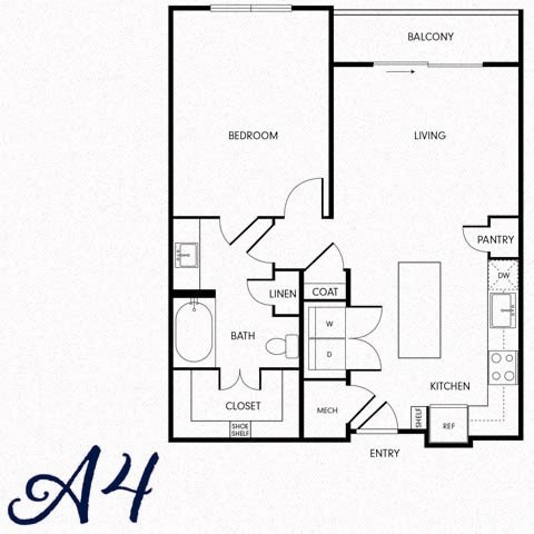 blueprint of a floor plan of a home with bedrooms and baths